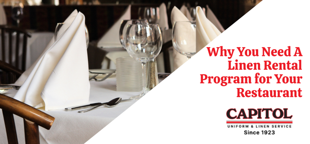 restaurant linen rental program blog header